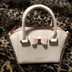White Ted Baker Mini Bag NWT